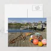 Peggy's Cove, Nova Scotia, Canada 2 Briefkaart (Voorkant / Achterkant)