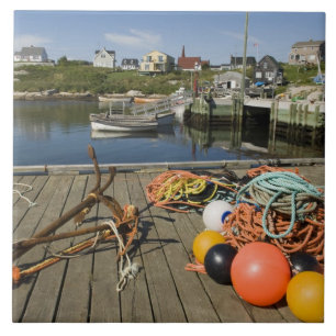 Peggy's Cove, Nova Scotia, Canada 2 Tegeltje