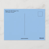 Peggys Cove Nova Scotia Canada Briefkaart (Achterkant)