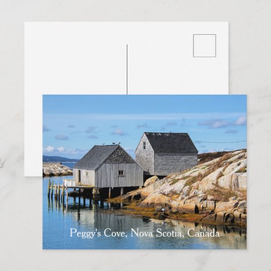 Peggy's Cove, Nova Scotia, Canada Briefkaart (Voorkant / Achterkant)