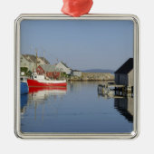 Peggy's Cove, Nova Scotia, Canada Metalen Ornament (Voorkant)