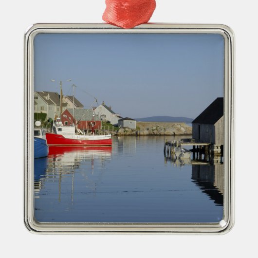 Peggy's Cove, Nova Scotia, Canada Metalen Ornament (Voorkant)