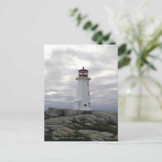Peggy's Cove Nova Scotia Canada Post Kaart (Staand voorkant)