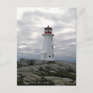 Peggy's Cove Nova Scotia Canada Post Kaart