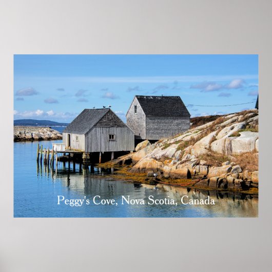 Peggy's Cove, Nova Scotia, Canada Poster (Voorkant)