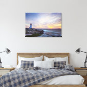 Peggy's Cove | Nova Scotia Canvas Afdruk (Insitu (Slaapkamer))