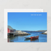 Peggy's Cove, Nova Scotia Feestdagenkaart (Voorkant / Achterkant)