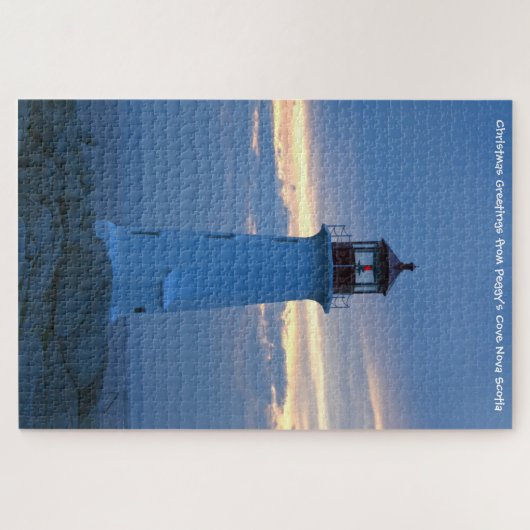 Peggy's Cove Nova Scotia. Jigzaag Puzzle Legpuzzel (Horizontaal)