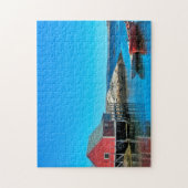 Peggy's Cove Nova Scotia. Legpuzzel (Verticaal)