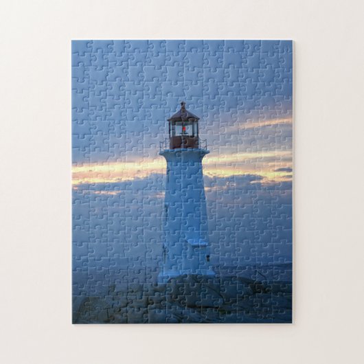 Peggy's Cove Nova Scotia. Legpuzzel (Verticaal)