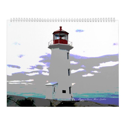 Peggy's Cove Nova Scotia Lighthouse Calendar Kalender (Hoes)