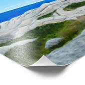 Peggy's Cove Nova Scotia Lighthouse Foto Afdruk (Hoek)