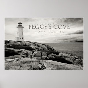 peggy's cove, nova scotia poster