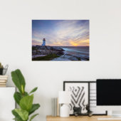 Peggy's Cove | Nova Scotia Poster (Thuiskantoor)