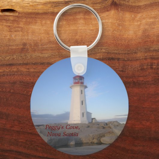 Peggy's Cove, Nova Scotia Sleutelhanger (Voorkant)