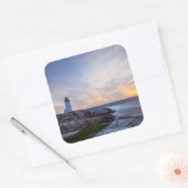 Peggy's Cove | Nova Scotia Vierkante Sticker (Envelop)