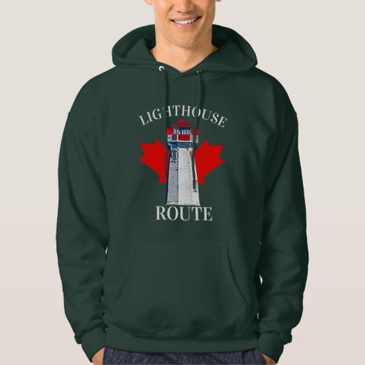 Peggy's cove Nova Scotian 902 Lighthouse route Ho Hoodie (Voorkant)