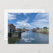 Peggys Cove Vist Briefkaart (Voorkant / Achterkant)