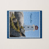 Peggy's Cove Vuurtoren (Kleur) Legpuzzel (Horizontaal)