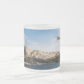 Peggys Point Lighthouse Atlantic Canada Matglas Koffiemok (Center)