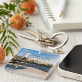 Peggys Point Lighthouse Atlantic Canada Sleutelhanger (Voorkant Rechts)