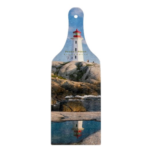 Peggys Point Lighthouse Atlantic Canada Snijplank (Voorkant)
