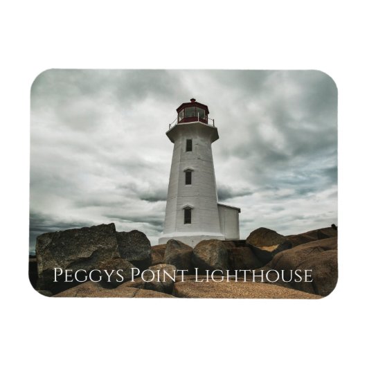 Peggys Point Lighthouse, Peggys Cove, Nova Scotia Magneet (Horizontaal)