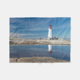 Peggy's vuurtoren   Canada Fleece Deken