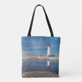 Peggy's vuurtoren | Canada Tote Bag (Achterkant)