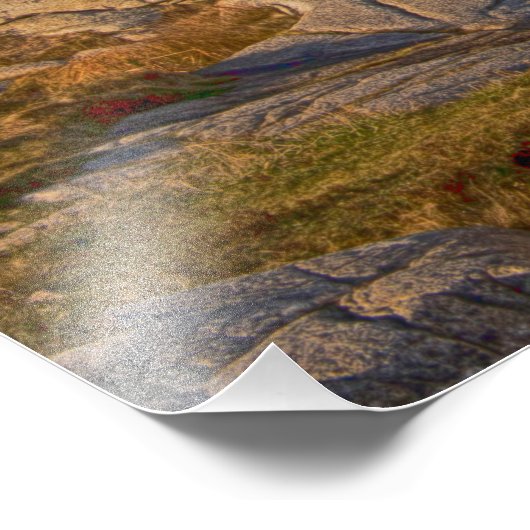 Peggy's vuurtoren foto afdruk (Hoek)