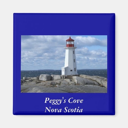 Peggy's vuurtoren magneet (Voorkant)