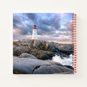 Peggy's vuurtoren notitieboek (Achterkant)