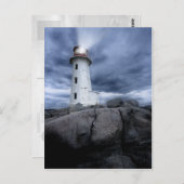 Peggy's vuurtoren van de grove briefkaart (Voorkant / Achterkant)