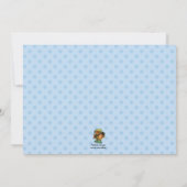 Pegleg Frog Pirate Parrot Verjaardag Uitnodiging (Achterkant)