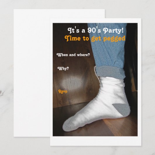 PEGOED 90-partij Kaart (Voorkant / Achterkant)