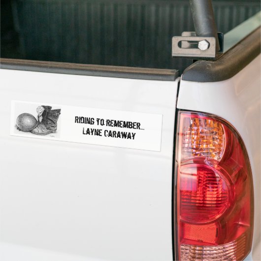 Pegs Down Memorial Bumpersticker (Op Truck)