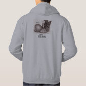 Pegs Down (Motorcycle Rider Memorial) Hoodie (Achterkant)