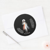 pegtatina con jesus misericordioso ronde sticker (Envelop)