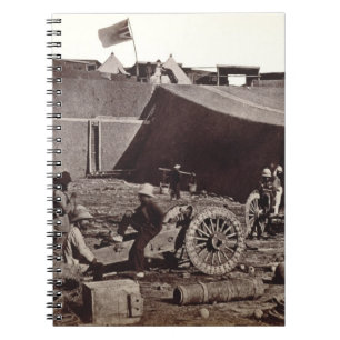 Pehlang Fort, 1860 (albumenzilverdruk) Notitieboek