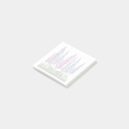 PEI Lupin Post-It Notes (Schuin)