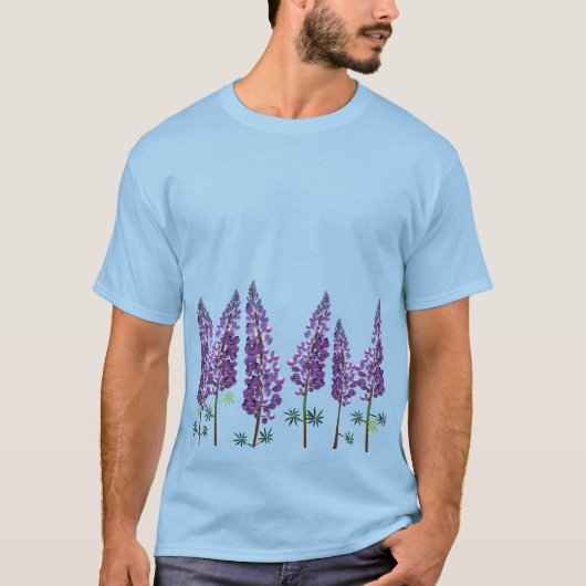PEI Lupins T-shirt (Voorkant)