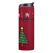 peiDeL's kerst tumbler Thermosbeker (Gedraaid links)