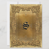 Peiffer Formal 6.5 x 8.75 Monogram Weddenschap Uit Kaart (Achterkant)