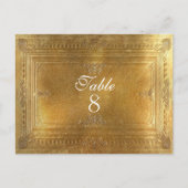 Peiffer Formal Table Number Kaart (Voorkant)