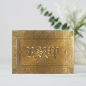 Peiffer Formele RSVP-kaart RSVP Kaartje (Staand voorkant)