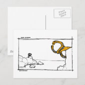 peine de los vientos 2 briefkaart (Voorkant / Achterkant)