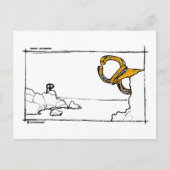 peine de los vientos 2 briefkaart (Voorkant)