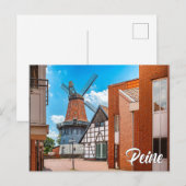 Peine, Duitsland Briefkaart (Voorkant / Achterkant)