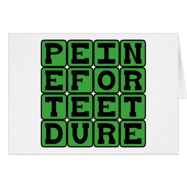 Peine Forte Et Dure, Strenge Straf (Voorkant Horizontaal)