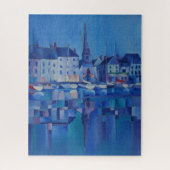 Peinture de Honfleur, Frankrijk - Legpuzzel (Verticaal)